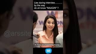 Lies During Placement Interview | ARSSITE SHORTS | #scoopwhoop