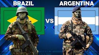 Brazil vs Argentina military power comparison 2024