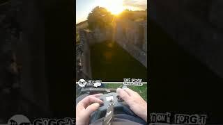 freestyle fpv drone flight church ruins golden hour flight #fpv