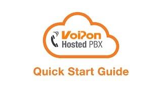 VoIPon Hosted PBX - Quick Start Guide