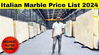 Italian Marble Price list 2024 | Italian Marble Classic Varieties | Premium Colors #italianmarble