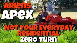 Ariens Apex Zero Turn Mower Review | Commercial Quality at a Residential Price!