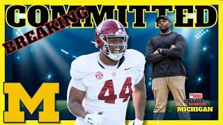 BREAKING: Former 5 Star DT Damon Payne Jr. Commits to Michigan!