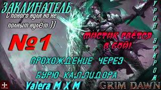 Лучший стрим-гайд #1 Заклинатель, Буря Каллидора, урон эфиром, с полного нуля для новичков Grim Dawn