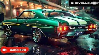 The Legendary 2025 Chevrolet Chevelle: A MIND-BLOWING Comeback!