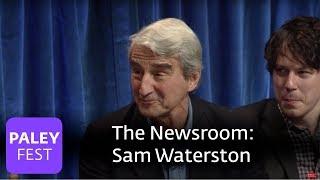 The Newsroom - Sam Waterston And The Newsroom's Cast On Aaron Sorkin's Dialogue