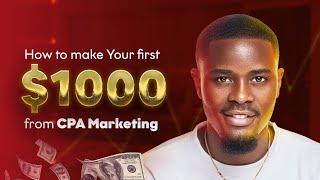 How to make $1000 monthly with CPA marketing FREE