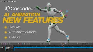 Exploring Cascadeur: AI Animation and New Features Unveiled