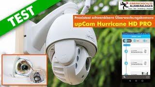 UpCam Hurricane HD PRO surveillance camera in test