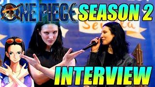 One Piece Live Action Season 2 - Nico Robin Interview with Lera Abova & Wapol Scene Discussion!