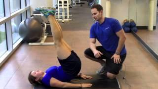 Personal Trainer Vancouver |  Lying Hip Raise