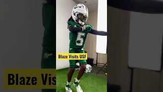 Watch What Happens When Blaze Comes to USF Campus!  #footballfever #collegefootball