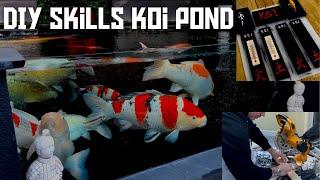 KOI POND**DIY SKILLS**THAT WILL MAKE YOUR POND STAND OUT !!!!!