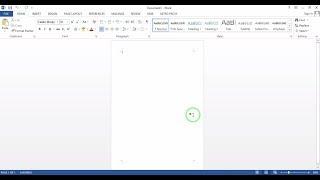 How to show crop marks or hide crop marks in microsoft word