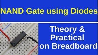 NAND Gate Using Diode