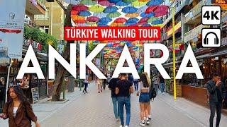 ANKARA, Türkiye  4K Walking Tour | Kızılay, 7. Cadde, Anıtkabir, Ankara Kalesi