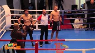 17 бой-Даврбек Исаков (Казахстан, СПБ) VS Ярослав Амосов (Киев)