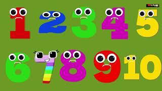 1 to 10 | Counting | 12345 Numbers for babies | Number Counting Songs | Song for preschool