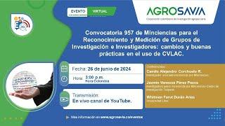 Convocatoria 957 de Minciencias para el Reconocimiento y Medición de Grupos de Investigación