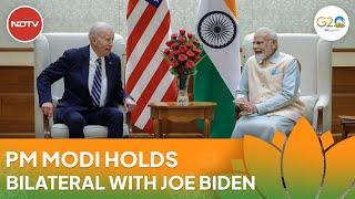 G20 Summit 2023 | PM Modi-Joe Biden's Bilateral Meeting Ahead Of G20 Summit