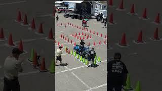 Motorcycle Skills Competition Speed Run || ViralHog