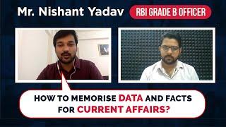 How To Remember Data Of Current Affairs | RBI Grade B | RBI Exam Preparation | Topper Insight