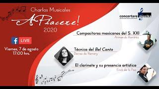 Concertare Musika - 1ra. Charla Musical A Piacere!