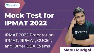 Quantitative aptitude mock test 1| IPMAT preparation | IPMAT, JIPMAT, CUCET, and Other BBA Exam