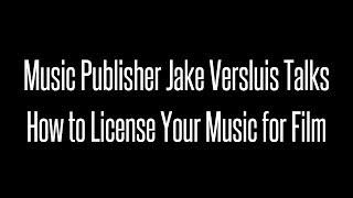 How Can an Indie Artist License Their Music For Film or TV