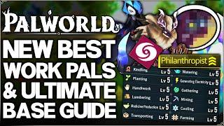 Palworld - How to Get BEST Base Work Pals in Game - Fast Breeding & Level 5 Skills Feybreak Guide!