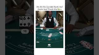 Dealer just KO'd HIM HAHA!!.#stake  #jackpot  #roulette #shorts #short #viral #casino #slots