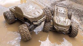 DUAL TRAXXAS XMAXX's GET MUDDY! | RC ADVENTURES