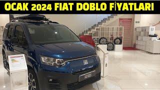 Ocak 2024 Fiat Doblo Fiyat Listesi | 2024 Fiat Doblo Fiyatları | #fiatdoblo #doblo