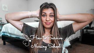 How To Survive Nursing School-5 Simple Ways To Pass!!