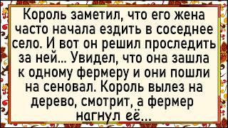 Как король застукал жену и фермера! Сборник свежих анекдотов! Юмор!