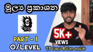 O level Commerce - Grade 11 Lesson 04 මුල්‍ය ප්‍රකාශන- Part 01