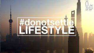 #donotsettle - introducing