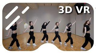 [Simulated 3D VR] LE SSERAFIM (르세라핌) - 'FEARLESS' Dance Practice (4K 60 FPS)