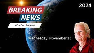 Breaking News November 13, 2024