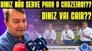 "EU DEMITIRIA AGORA!" JORNALISTA COMENTAM ERROS DE FERNANDO DINIZ NO CRUZEIRO, E SOBRE REFORMULAÇÃO