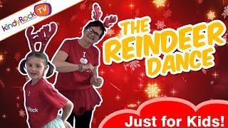 The Reindeer Dance  - Body Movement Christmas Song for Kids