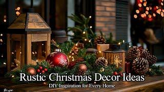 Stunning Budget-Friendly Rustic Christmas Decor Ideas: DIY Inspiration for Every Home