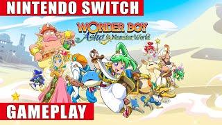 Wonder Boy: Asha in Monster World Nintendo Switch Gameplay