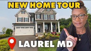 New Homes for Sale in Maryland | Touring Wellington Farms in Laurel FULL Home Tour!