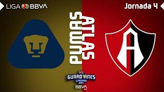 Resumen | Pumas vs Atlas | Liga BBVA MX - Guard1anes 2021 - Jornada 4