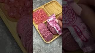 Filling Platter with PINK Sweets 