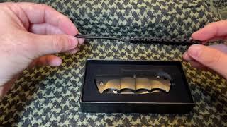 Unboxing und Review des Zweihand Klappmessers FLUCTUS von Wolfgangs