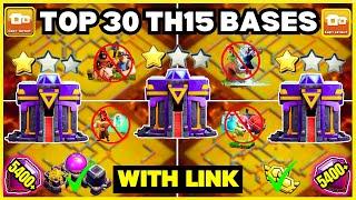  TOP 30 WORLD BEST TH15 War/Farm Base With Link | Th15 Cwl Base With Link | Th15 Best Base | 2024