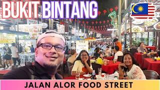 Street Food, Fun & Nightlife in Jalan Alor & Bukit Bintang Kuala Lumpur!! Malaysia Travel Guide Vlog