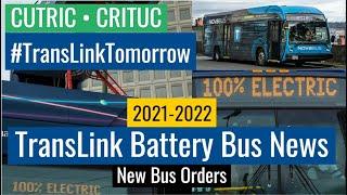 [HD] TransLink Battery-Electric Bus Updates 2021-2022